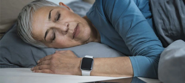 Smartwatch mit Schlafüberwachung