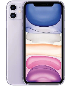 iPhone 11 in violetter Farbe