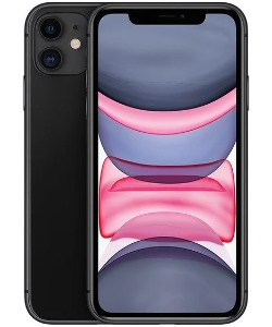 iPhone 11 in schwarzer Farbe