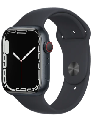 Apple Watch Series 7 (GPS + Cellular) 45mm Alu Sportarmband​