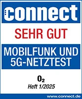 Connect Mobilfunk und 5G-Netztest 2025