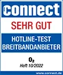 Connect Hotline-Test Breitbandanbieter 