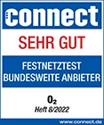 connect: o2 “sehr gut” Festnetztest Bundesweite Anbieter