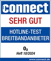 connect Hotline-Test Breitbandanbieter
connect Hotline-Test Breitbandanbieter o2 mit „sehr gut“