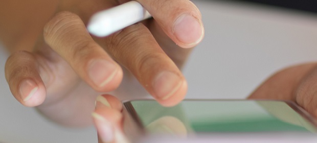 Handy mit Stift