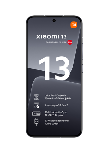 Xiaomi 13 vs. iPhone 14: Display des Xiaomi 13