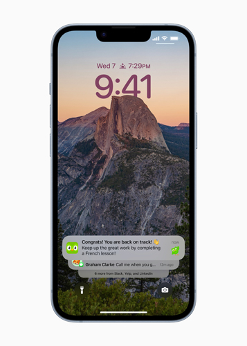 Xiaomi 13 vs. iPhone 14: Display des iPhone 14