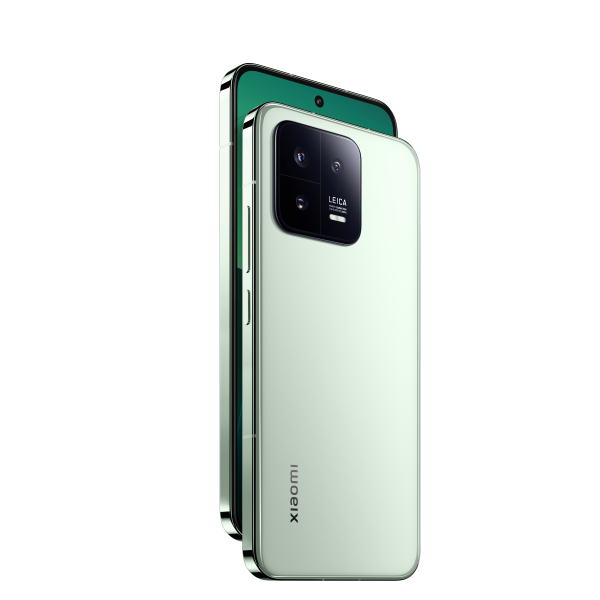 Xiaomi 13 Größe Grün Rückseite und Front
