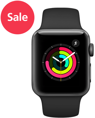 Apple Watch S3 LTE Alu 42 Sport