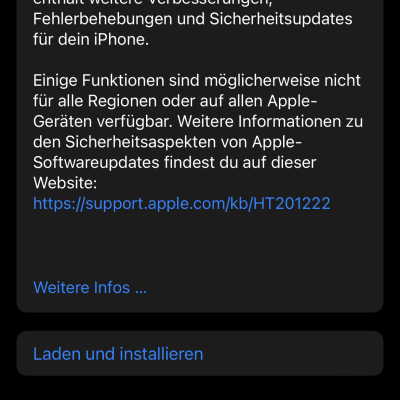 iPhone-Display reagiert nicht: iOS-Update 4