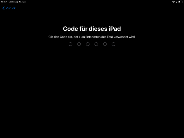 iPad zurücksetzen Einstellungen 4
