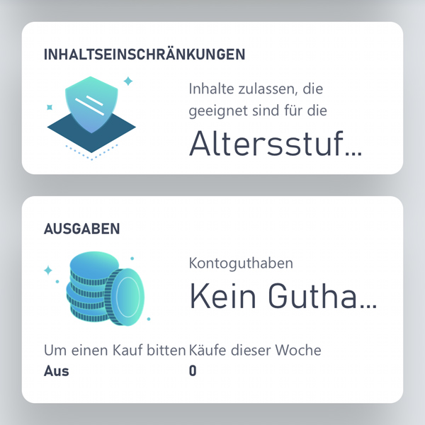 Xbox Family Settings Übersicht Kindereinstellungen