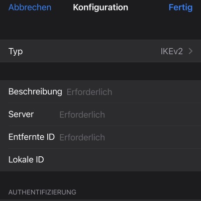 VPN iPhone Anleitung 5