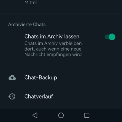 WhatsApp-Backup Anleitung 2