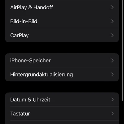 iPhone-Systemdaten löschen: iPhone-Speicher aufrufen 2
