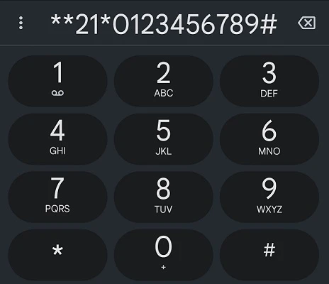 Rufumleitung Android GSM Codes