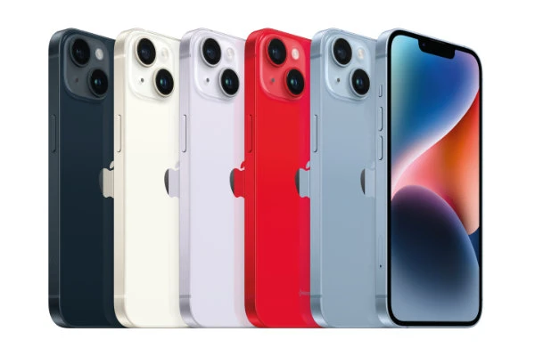 Das iPhone 14 ist in vielen verschiedenen Farben verfügbar