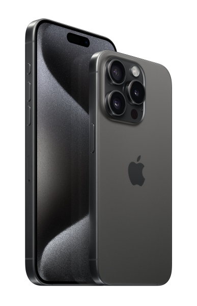 iPhone 15 Pro Max im Größenvergleich