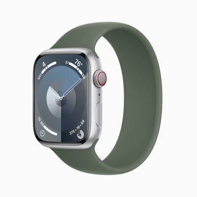 Apple Watch 9 Farbe Silber