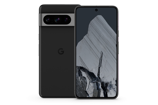 Google Pixel 8 Pro in der Farbe Obsidian