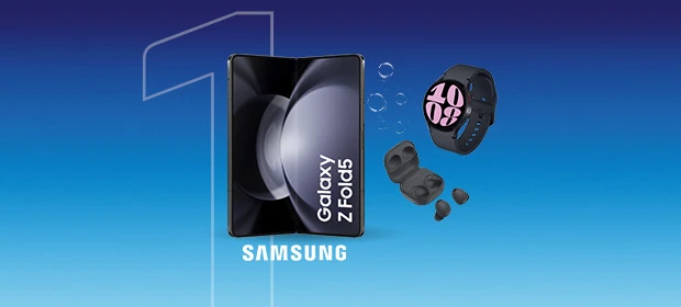 Samsung Galaxy Z Fold5 mit Zubehör