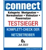 Testsieger beim Komplett-Check der Netzbetreiber in Connect Juli 2023