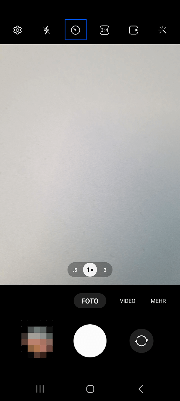 Samsung-Kamera: Uhr-Icon