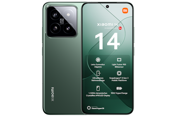 Xiaomi 14 in Jade Green