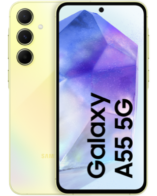 Galaxy A55 Awesome Lemon