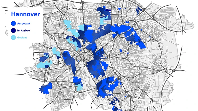 Ausbaukarte Hannover