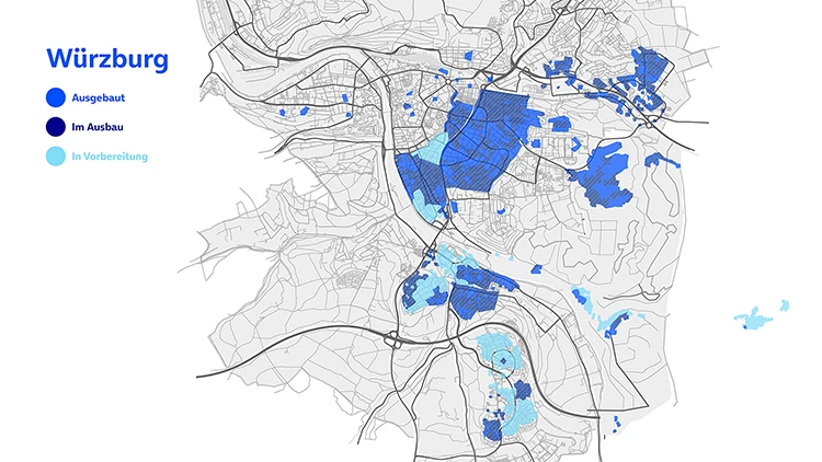 Ausbaukarte Würzburg