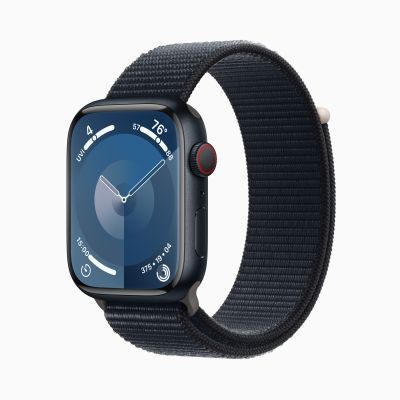 Apple Watch Series 9 in Mitternacht