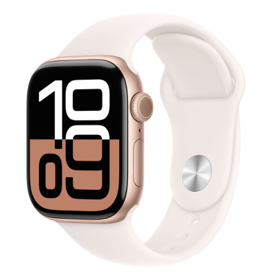 Apple Watch Series 10 in 42 mm und Roségold