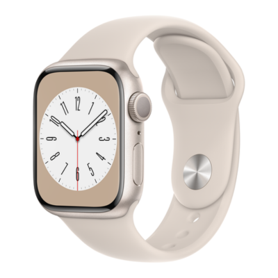 Apple Watch Series 8 in 41 mm und Polarstern