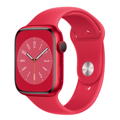 Apple Watch Series 8 in 45 mm und (PRODUCT)RED