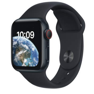 Apple Watch SE in 40 mm und Mitternacht