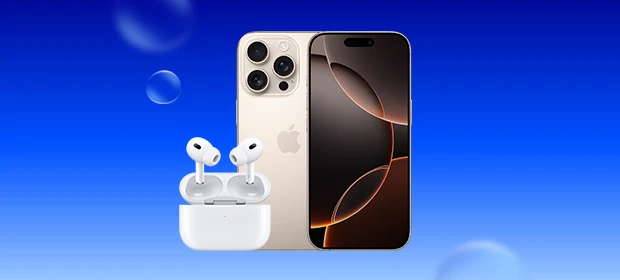 iPhone 16 Pro + AirPods Pro 2