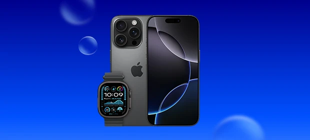 iPhone 16 Pro + Watch Ultra 2
iPhone 16 Pro + Watch Ultra 2