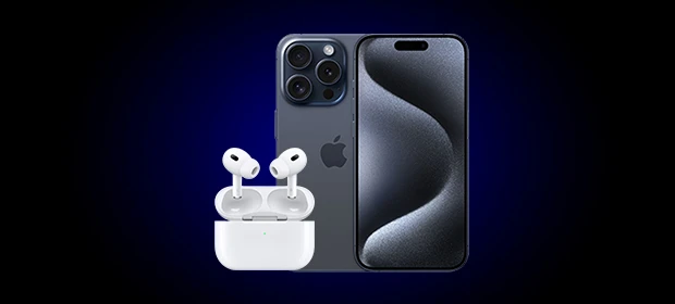 iPhone 15 + AirPods Pro 2