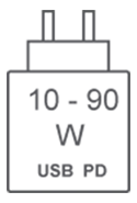 Ladenetzteil 10 - 90 W USB PD