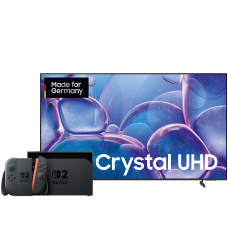 Samsung 50'' Crystal UHD GU50U7079 mit Nintendo Switch 2