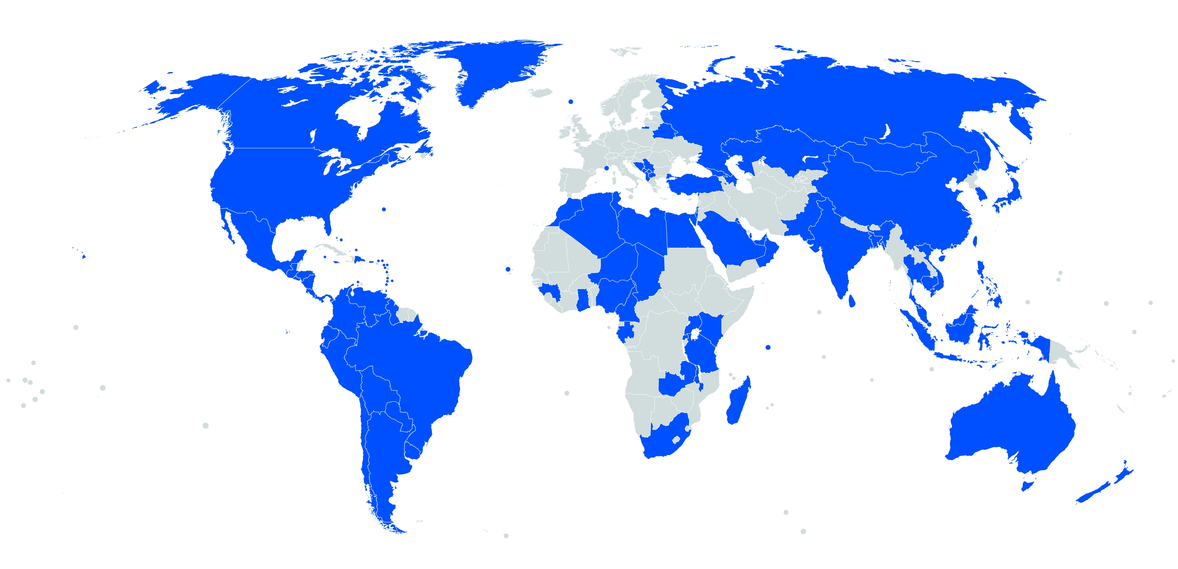  Roaming Plus World Map
