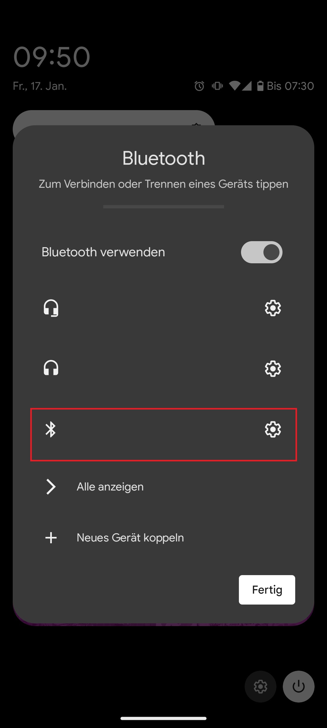 Namen anzeigen lassen oder Passwort der Hotspot-Verbindung für Android 12 oder älter ändern