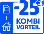  -25 € Kombi-Vorteil
