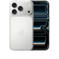 Vorder- und Rückansicht iPhone 17 Pro in Silber