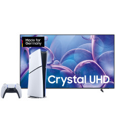 Samsung 65'' Crystal UHD U7079F TV + Sony PS5