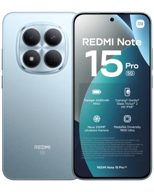 Redmi Note 15 Pro 5G – o2 Mobile M Flex mit 100 GB+