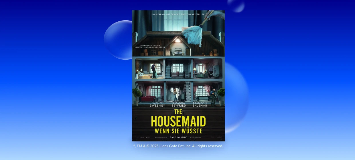  Filmplakat THE HOUSEMAID - WENN SIE WÜSSTE
