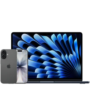 Apple iPhone 17 mit MacBook Air 13