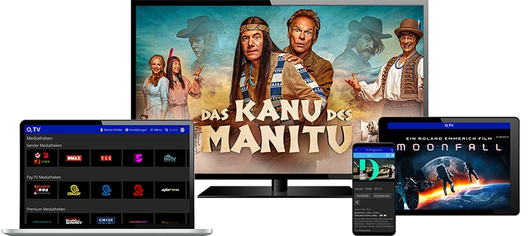  O2 TV Gerätefamilie
